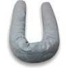 MBT Gray Spunbond Universal Socks, 15/Case, 8'L x 3"W