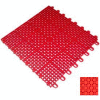 Mateflex II Outdoor Tennis Tile 350023, 12"L X 12"W, Orange