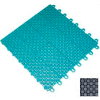 Mateflex III Outdoor Swimming Pool Decking Tile 351315, 12"L X 12"W, Silver Metallic