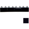 Mateflex HomeCourt Edge Female Connecting Piece 450262, 12"L X 1-3/4"W, Black