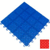 Mateflex HomeCourt Multi-Sport Outdoor Tile 451323, 12"L X 12"W, Orange