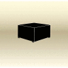 MasonWays™ 200-121212 affichage en Cubes 12" W x 12 « D x 12 » H, capacité de 100 lb - Qté par paquet : 8