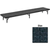 Riser Tapered with Carpet - 66"L x 18"W x 16"H - Blue