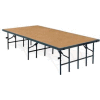 Portable Stage with Hardboard - 96"L x 48"W x 32"H