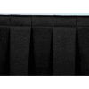 8' L pli plinthe pour étape H 24" - Noir