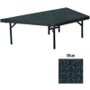 Stage Pie Unit with Carpet for 36"W x 16"H Stage Units - Blue