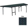 Stage Pie Unit with Carpet for 36"W x 24"H Stage Units - Blue