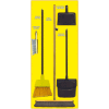 National Marker Janitorial Shadow Board Combo Kit,Jaune sur Blk, General Purpose Composite-SBK107ACP