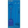 National Marker Dry Zone Shadow Board Combo Kit, Bleu/Noir,68 X 30, Panneau composite d’alun- SBK132ACP