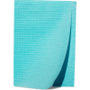 Dossards dukal Patient, Tissu 2 plis / Poly 1 plis, 13 » x 18 », Bleu, 125/PK, 4 PK/Case