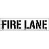 Newstripe 12 » FIRE LANE, 1/8 » Thick, PolyTough, Plastic, White