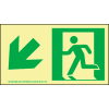 Glow NYC - Directional Sign Down Left