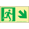 Glow NYC - Directional Sign Down Right