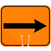 Cone Sign - Right Arrow