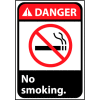 Danger Sign 14x10 Aluminum - No Smoking