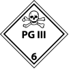 DOT Placard - PG III