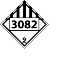 DOT Placard - 3082 9