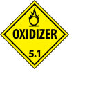 DOT Placard - Oxidizer 5.1