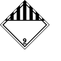 DOT Placard - Class 9