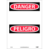 Bilingual Vinyl Sign - Danger Blank