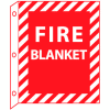 Fire Flange Sign - Fire Blanket