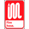 Fire Safety Sign - Fire Hose - Vinyl