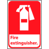 Fire Safety Sign - Fire Extinguisher - Vinyl