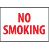 Fire Safety Sign - No Smoking - Plastic