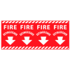 Fire Safety Sign - Fire Extinguisher Column Marker