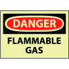Glow Danger Vinyl - Flammable Gas
