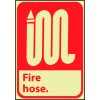 Glow Sign Rigid Plastic - Fire Hose
