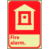 Glow Sign Vinyl - Fire Alarm