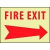 Glow Sign Vinyl - Right Arrow