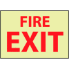 Glow Sign Vinyl - Fire Exit