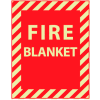Glow Sign Rigid Plastic - Fire Blanket
