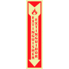 Glow Sign Vinyl - Fire Extinguisher Bilingual