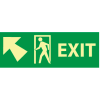 Glow Sign Vinyl - 5X14(w/ Door And Left Up Arrow)