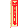 3D Glow Sign Plastic - 18X4 Fire Hose