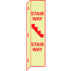 3D Glow Sign Plastic - Stairway