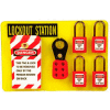 Lockout Station with Contents