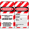Lockout Tags - This Energy Source Has Been Locked Out