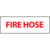 Fire Safety Sign - Fire Hose - Vinyl