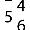 Adhesive Backed Assorted Number Set