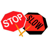 Paddle Sign - Stop/Slow