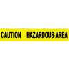 Printed Barricade Tape - Caution Hazardous Area