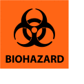 Étiquettes de sécurité graphique - Biohazard