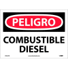 Spanish Vinyl Sign - Peligro Combustible Diesel