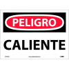 Spanish Vinyl Sign - Peligro Caliente