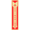 Glow Sign Vinyl - Fire Extiguidor