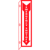 Fire Flange Sign - Emergency Shut-Off